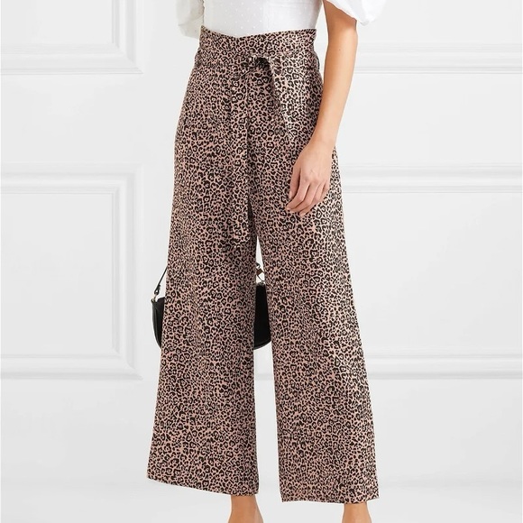 Reformation Pants - Reformation Jackie Cropped Linen Pants